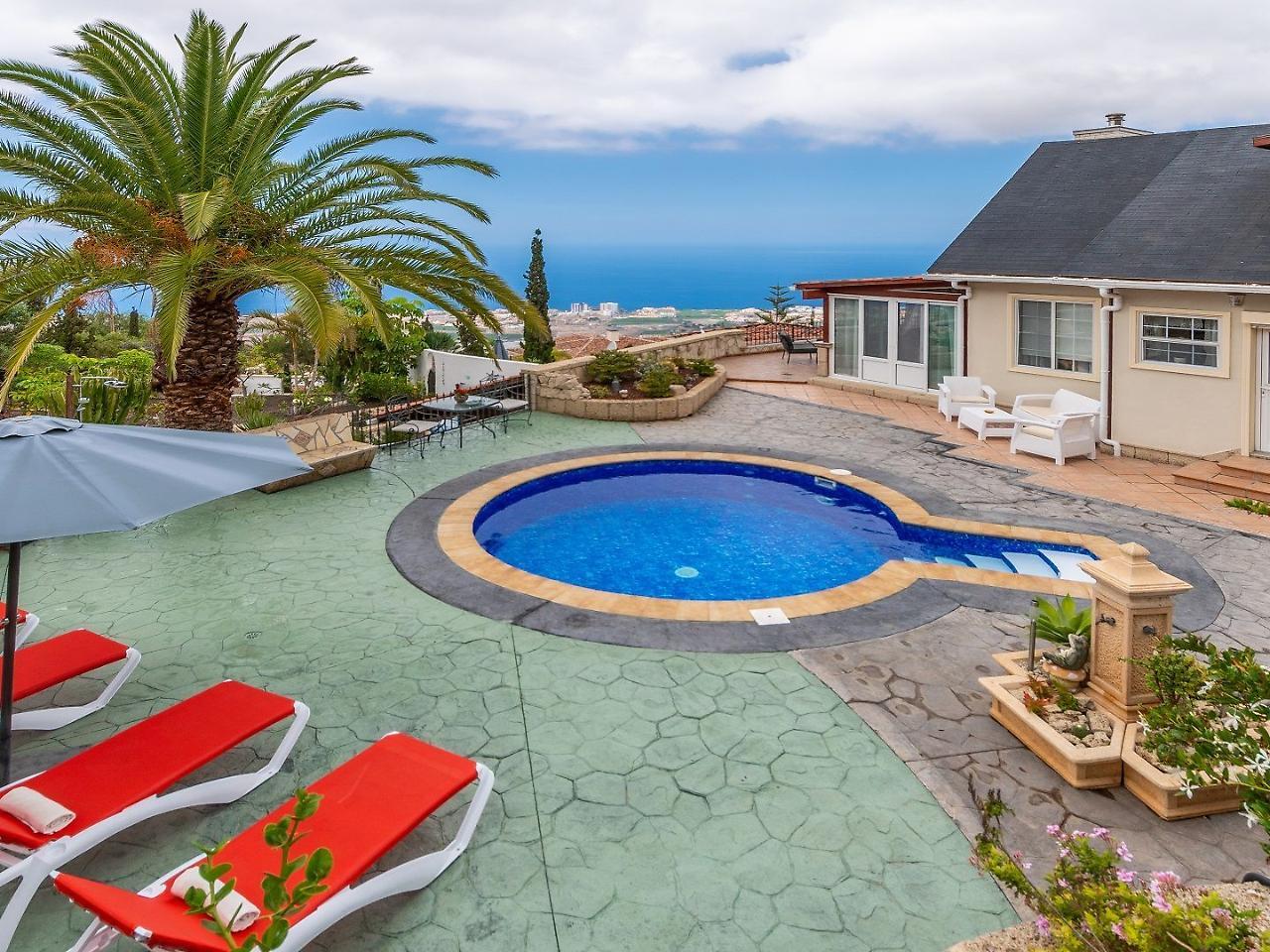 Villa Carlitos Vistas Al Mar Y A La Montana Адехе Экстерьер фото